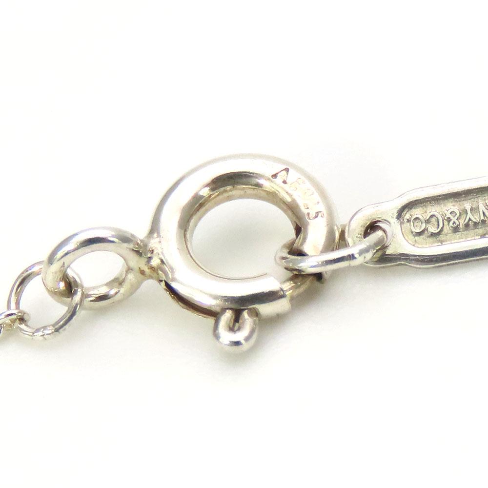 Used TIFFANY&Co. Necklace Interlocking Circle 1837 Silver925 4.4g Silver Pendant
