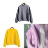 Felpa con cappuccio in pile tinta unita da donna con maniche lunghe e vestibilità rilassata per l'abbigliamento casual autunnale invernale