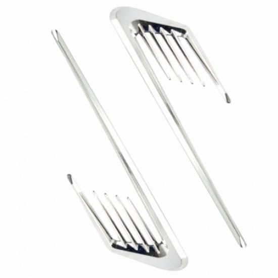 Car Air Flow Grille Hood Scoop Vent Bonnet Decorative Side Fender Cover ABS 2Pcs