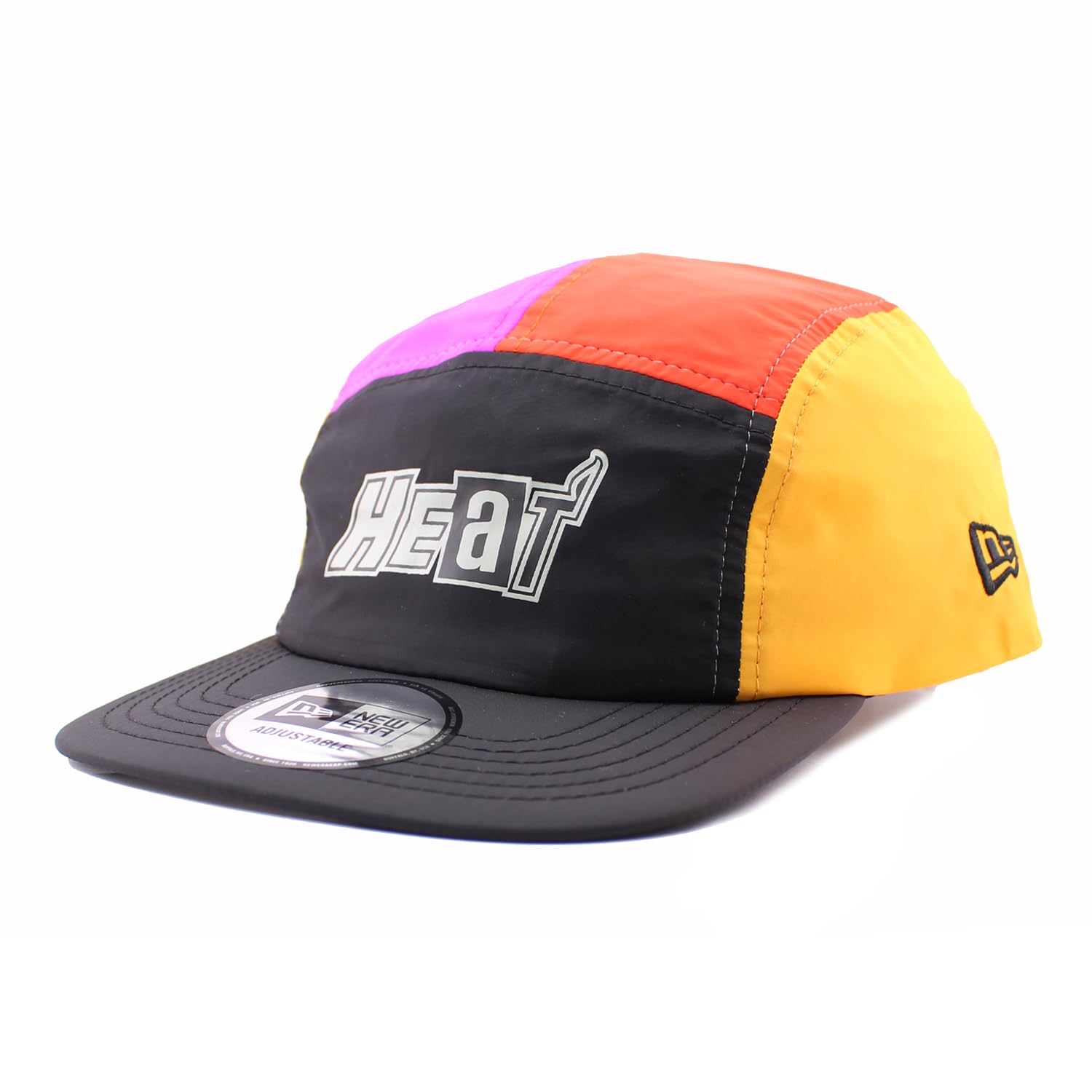 

[New Era] Кемпинговая кепка Miami Heat NBA NYLON CAMPER SNAPBACK CAP MULTI MIAMI HEAT Шляпа Баскетбол Баскетбол СПОРТИВНАЯ КЕПКА Miami Heat [Б/У]