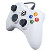 Wired Controller Plug and Play Accurate Control Ergonomic Design Game Controller for PC White
