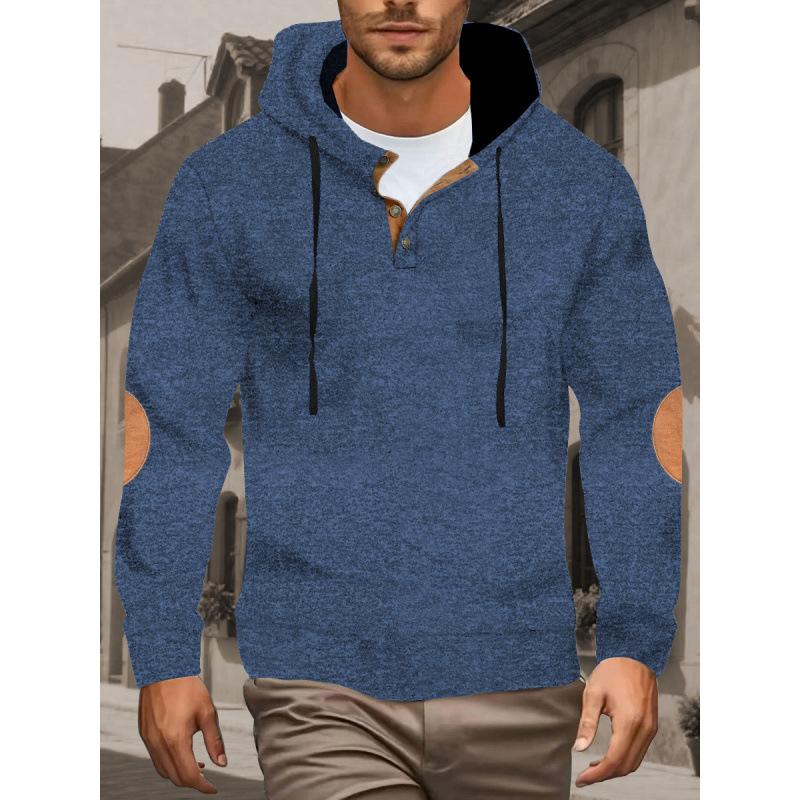 New Men's Stand Collar Sweatshirt Jacket Men's Knitted Joint Splicing Casual Jacquard Sweatshirt Black Black Gray