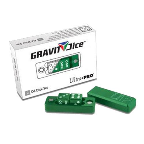 

Ultra Pro Gravity Dice Precision 2x D6 Dice Set (Emerald)