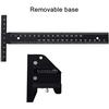 Woodworking Scribing Gauge, T-shaped, Aluminum Alloy, Ideal for Measuring and Accurately Marking DI Angle Gauges, Stable and Lightweight