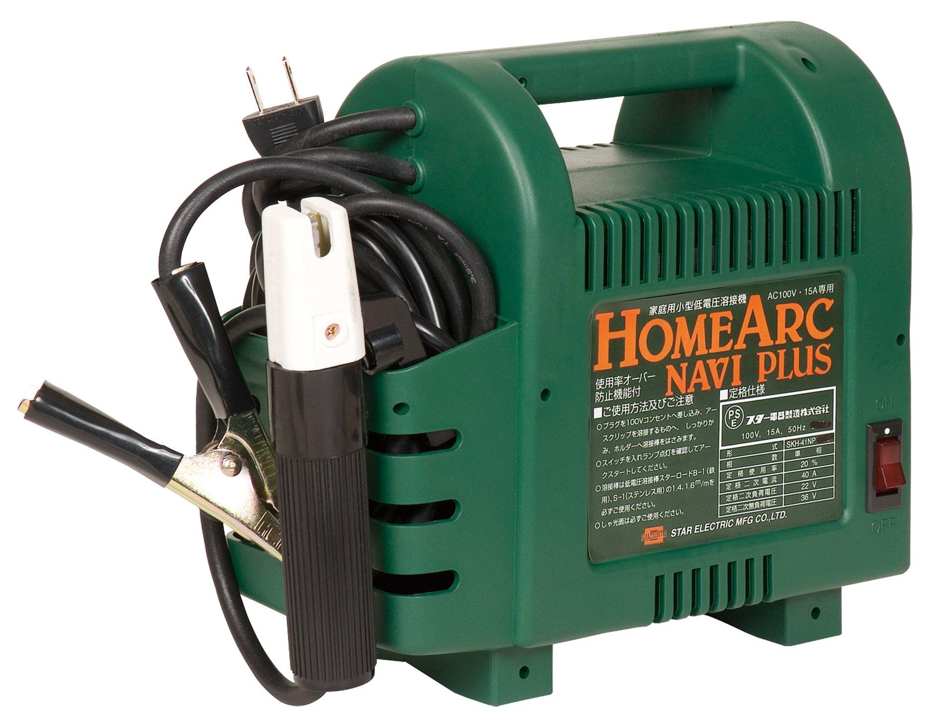

Star Electric Manufacturing 100V exclusive AC arc welding machine Home Arc Navi Plus 60Hz (SUZUKID) SKH-42NP зелений