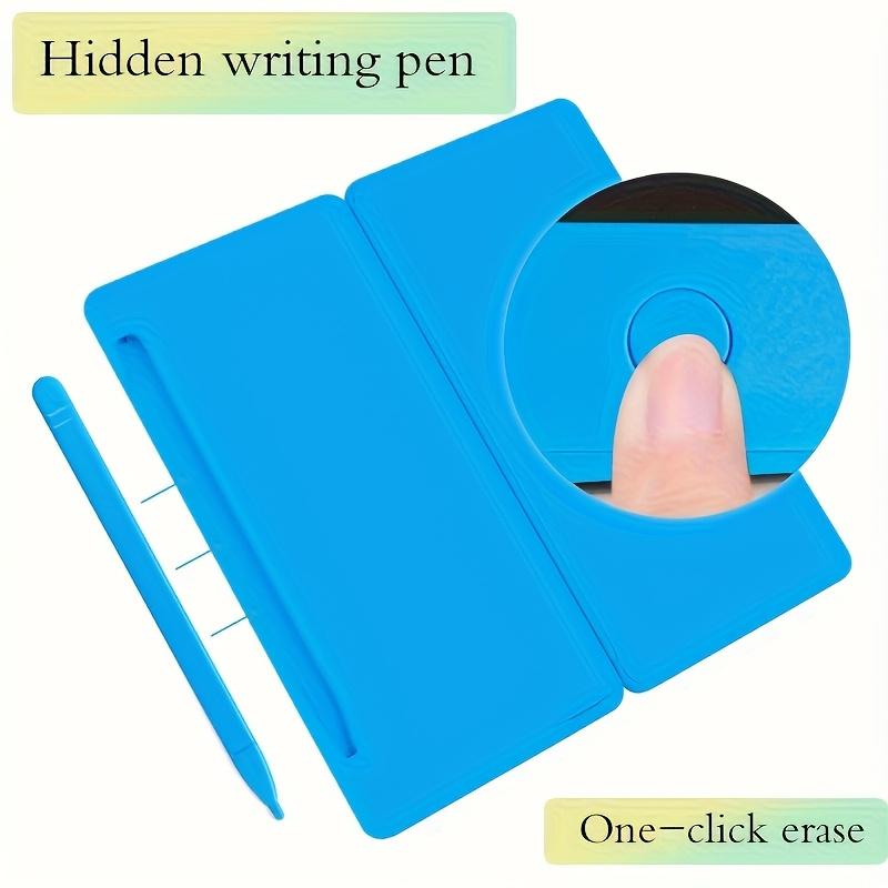 Calculator Pliabil cu Blocnotes și Stylus - Ecran LCD Mare, Calculator Portabil de Matematică de Bază pentru Studenți, Rechizite Școlare, Offi