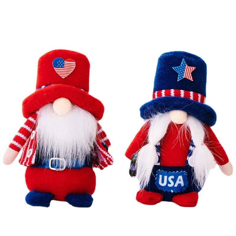 Day Independence Delightful Themed Gnome Figurine Rudolf For Festive Home Or Event Decoration