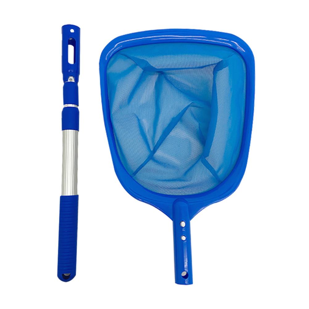 Telescopic Pond Bathtub Pool Cleaning Nets Debris Salvage Mesh Skimmer Leaf Net