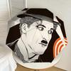 1pc Charlie Chaplin Automatic Folding Umbrella, Portable Collapsible Design, Casual Outdoor Accessory L1127027