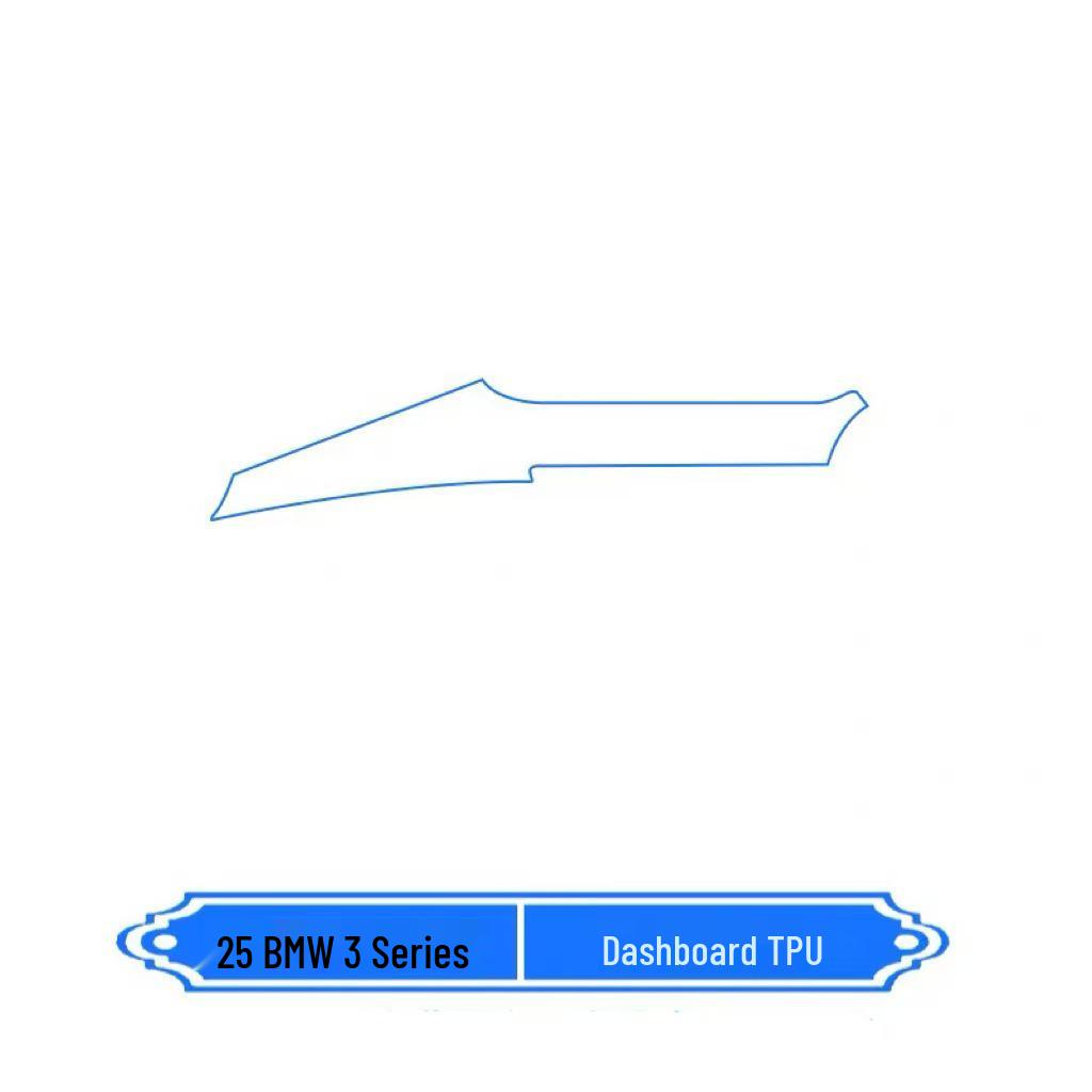 Fits 25 BMW 3 Series Models: Interior Film, Console Shift Lever Film, and Instrument Navigation Screen Protector.