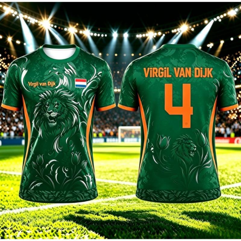 2026 Yaz Yeni Erkek Norveç Futbol Forması Tişörtler Euro Tarzı Günlük Moda Baskılı Günlük Kadın Kısa Kollu Erkek Tişört