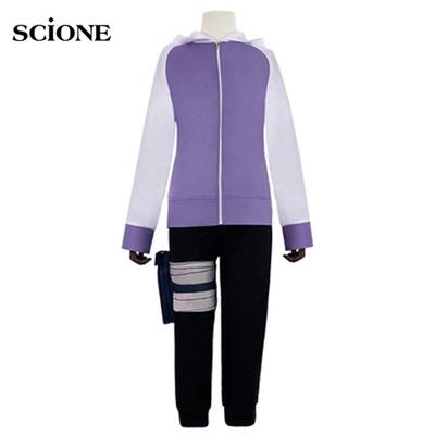 S~4XL Scione Anime Aktualizováno Hinata Cosplay Kostým Hyuga 2nd Generation Full Combo Set Cosplay Kostým Sportovní oblečení