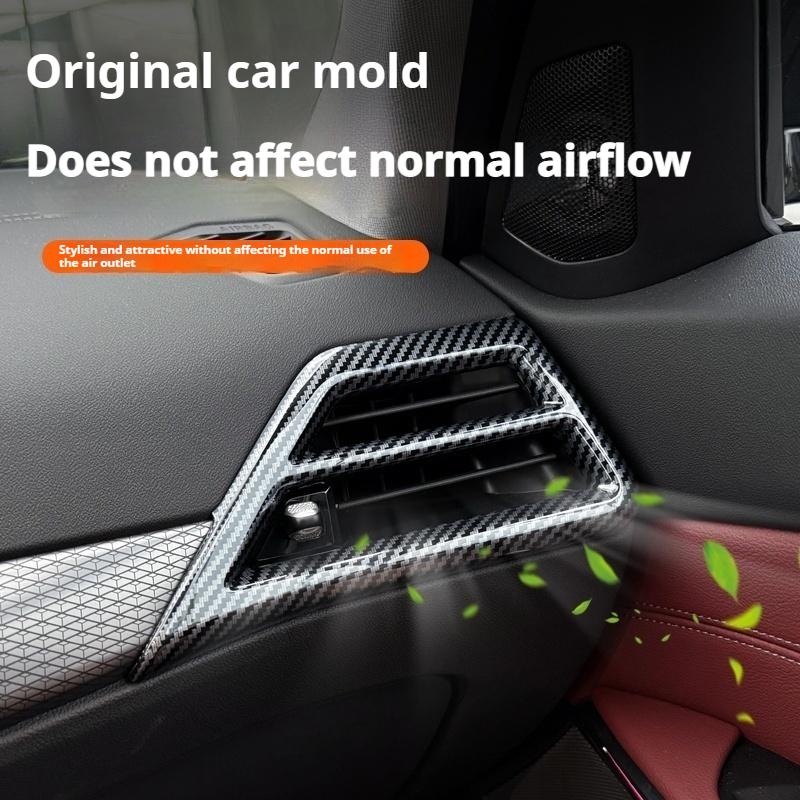 For BMW 3 Series G20 2025+ ABS Carbon Fiber Center Control Dashboard Air Vent Cover Interior accessories