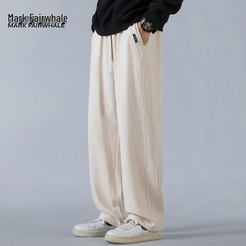 

Mark Fairwhale Men s Loose Straight-Leg Casual Pants XL