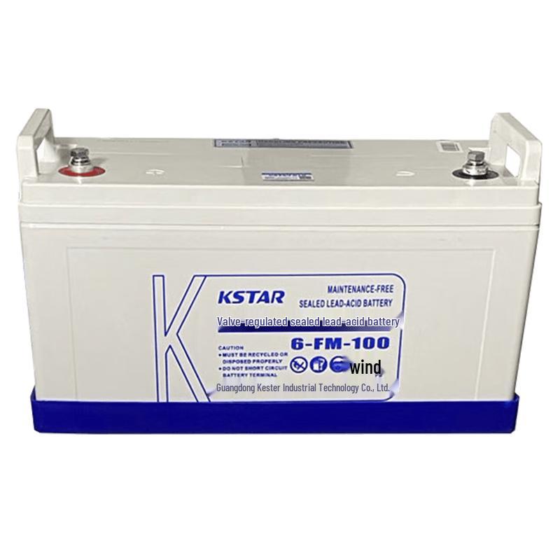 Kstar 12V Maintenance-Free Valve-Regulated Lead-Acid Battery CN plug (adapter included)