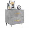 VidaXL Bedside Tables 2pcs Concrete Grey 40x35x47.5cm Engineered Wood 827269