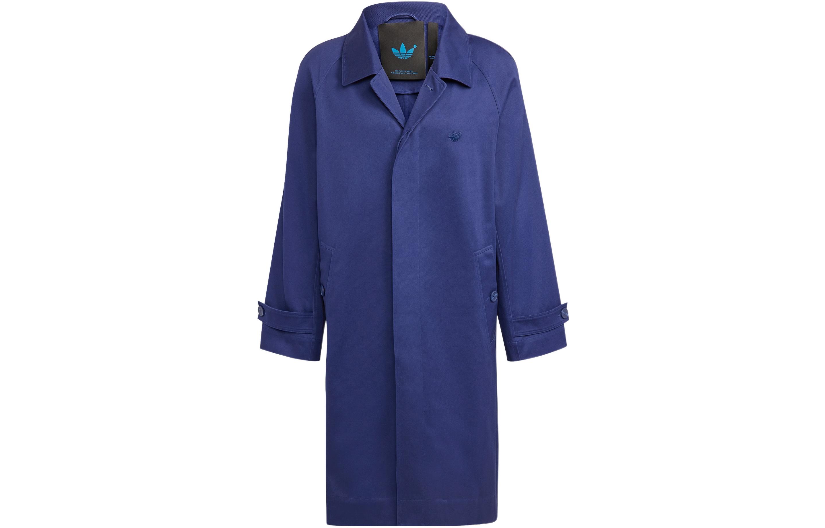 Adidas Originals Blue Version Collection Jackets Men s Navy Blue Lapel Moderate Other IA2460 M