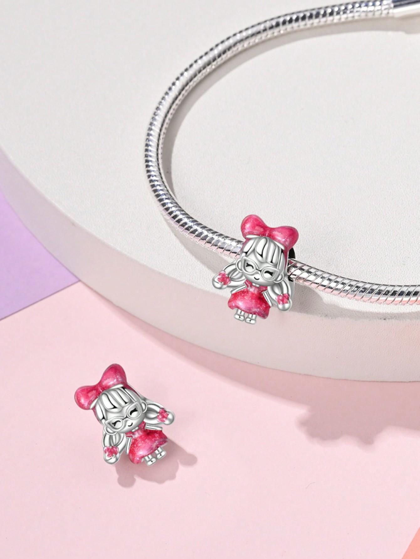 

Charm Bead Charms Plata Boy and Girl Caring Nurses Bead Charms Charm copper Plated Compatible With Charm Bead Charms Authentic Bracelets for Jewellery