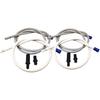 For Tiguan Sunroof Drain Pipe Assembly 2008-2014 Front Rear Replacement Hose Kit Rubber Construction 5N0877231 Certified