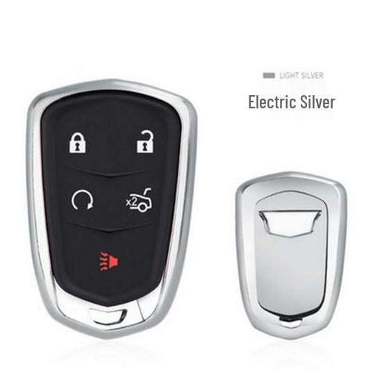 Cadillac Key Fob Cover for XTS, XT5, CTS, XT4, and CT6 TPU Remote Protective Shell