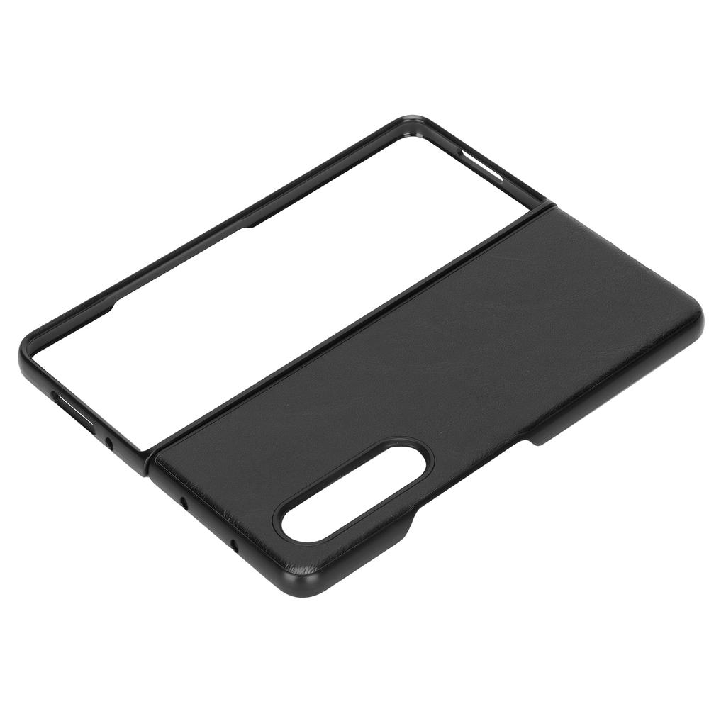 Business Leder Muster Handyhülle Stoßfeste Handyhülle für Samsung Galaxy Z Fold 3