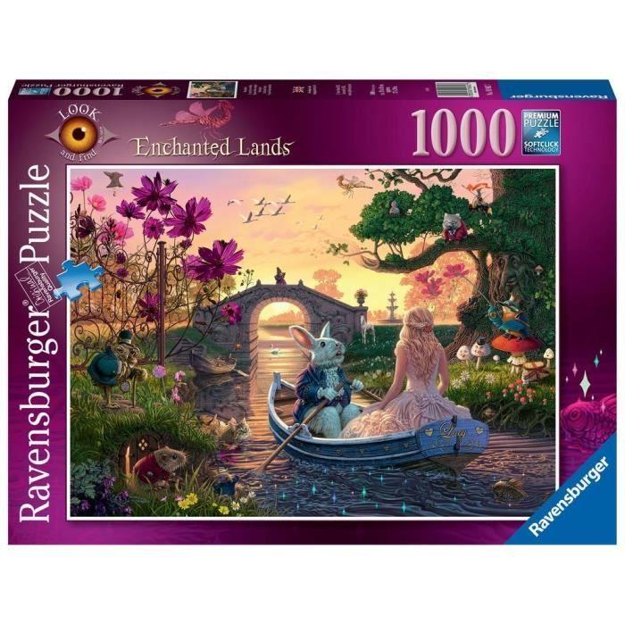 Puzzle 1000 pièces Le pays des merveilles - Ravensburger - 16962 - Fantastique - Adultes et enfants dès 14 ans