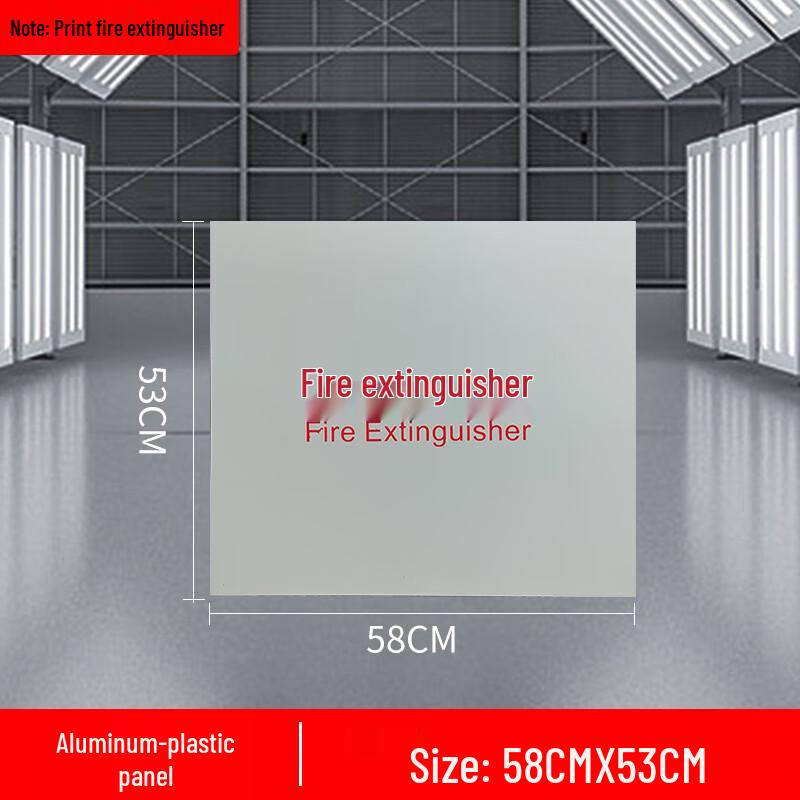 Acrylic Fire Safety Indicator Panel
