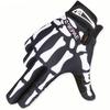 Bone Biker Skeleton Gloves Racing Cycling Motorcycle Mechanics Goth Finger Full