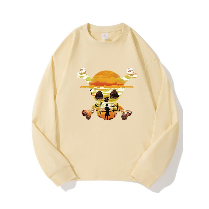 

BoneAutumn Clothing Длинные рукава из чистого хлопка, новый мужской и женский топ, весенний внутренний слой, базовая рубашка, футболка с круглым вырезом и длинными рукавами XXL бежевый