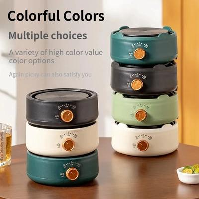 Neuer Mini-Elektroherd, zwei Stufen einstellbar, kompatibel mit verschiedenen Behältern, zur Verwendung für Kochen von Wasser, Milch, Tee, Suppe, Pfannenrühren