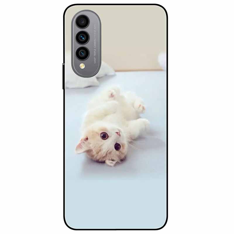 For Wiko T50 Case T 50 Phone Cover Soft Silicone Shockproof TPU Back Cases for Wiko T50 WikoT50 4G 6.6'' Fundas Coques Animal