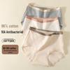 Mengbati Women's High Waist Seamless Briefs 3-Pack