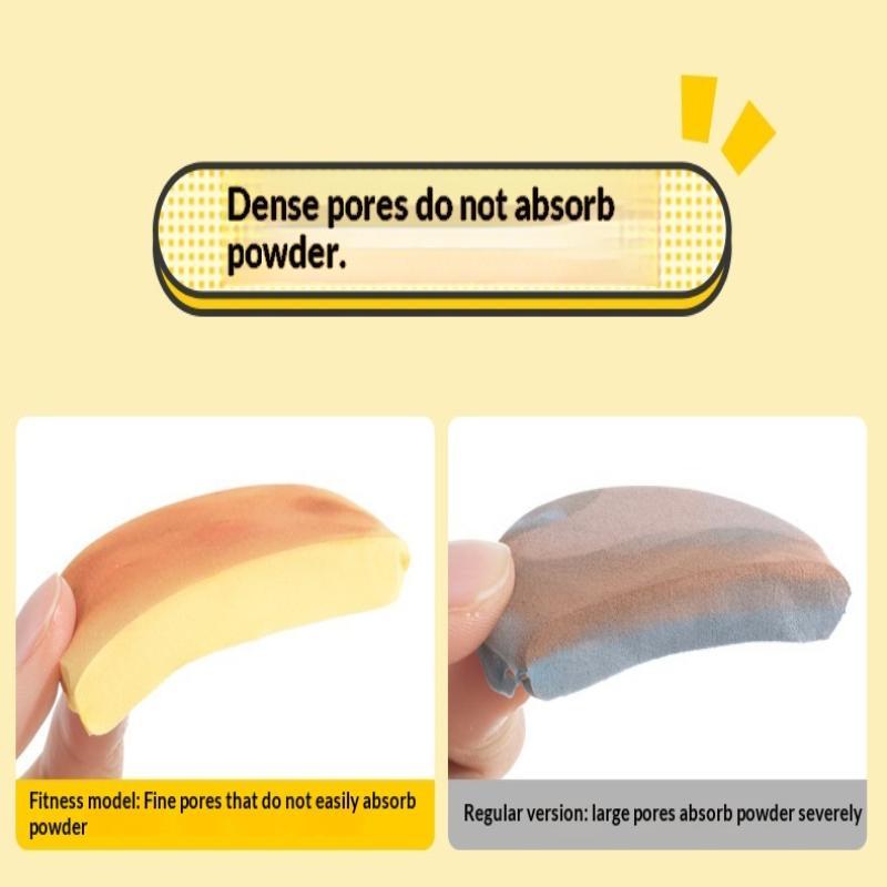Butter Biscuit Air Cushion Puff Super Soft Becomes Bigger When Encountering Water Liquid Foundation Makeup Tool Is Double-Sided