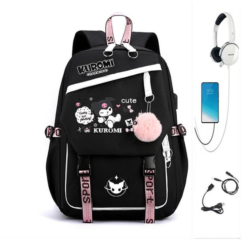 Surrounding Cute Cartoon Female Middle School Student Schoolbag Backpack Japanese Girl Heart Backpack