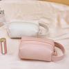 Portable PU Makeup Bag Handle Travel Toiletry Bag Simple Mini  Cosmetic Bag  Camping