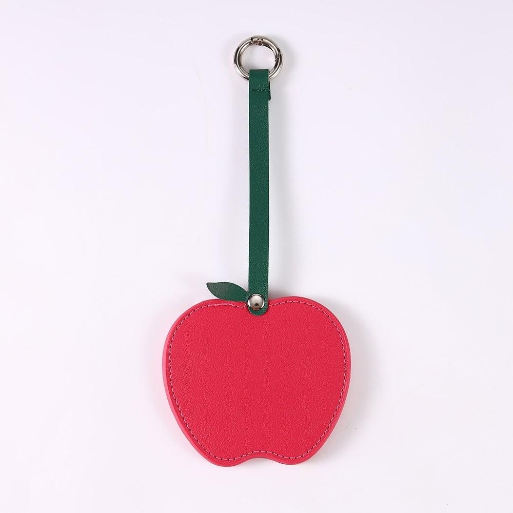 Korean Style Fruit Shape Makeup Mirror Rotate Small Mirror Colorul Fruit Keychain  Female розы красного