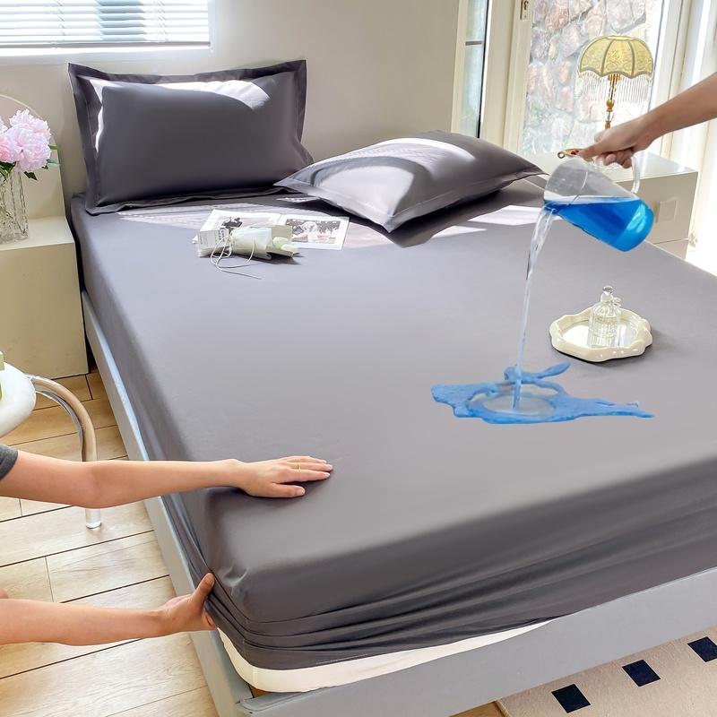 Nepromokavý chránič matrace Pevné Elastické Napínací Prostěradlo Prostěradlo Pro Jednolůžko Pár Dvojlůžko King Queen Twin Velikost