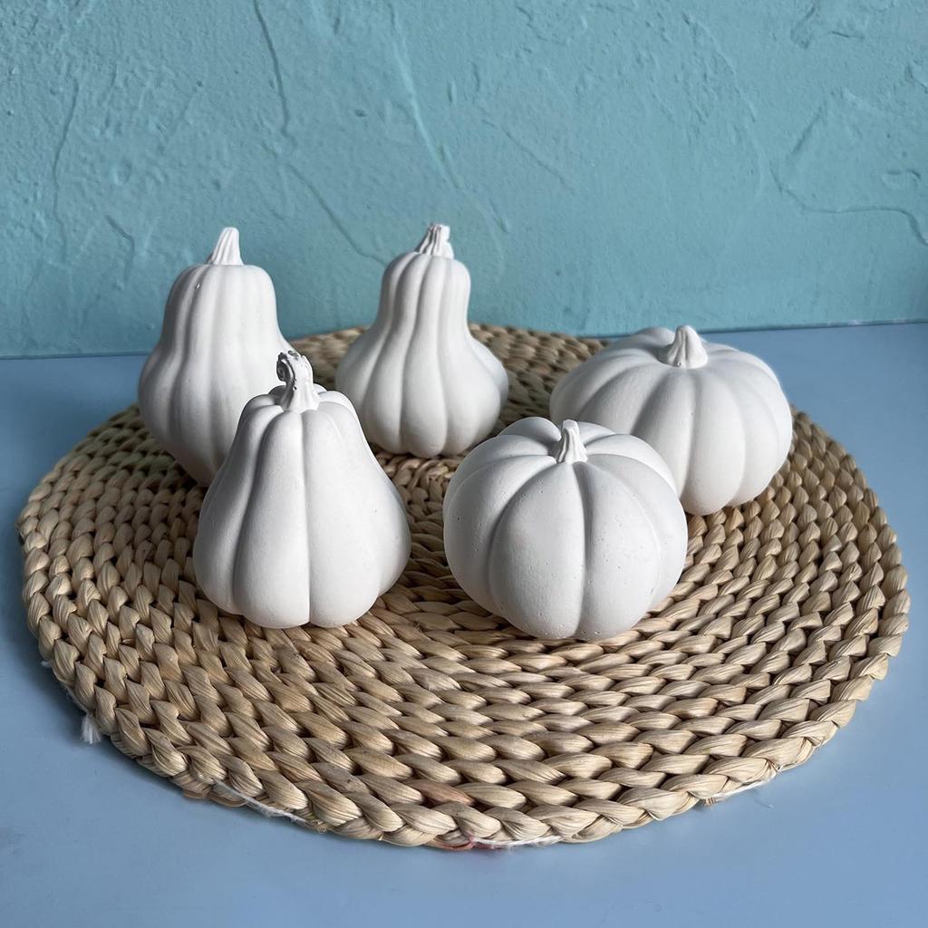 Gresskarlys Støpeform Silikonform for Unike Håndlagde Håndverk Epoksyharpiks Skrivebordsdekorasjon Lagestøpeform