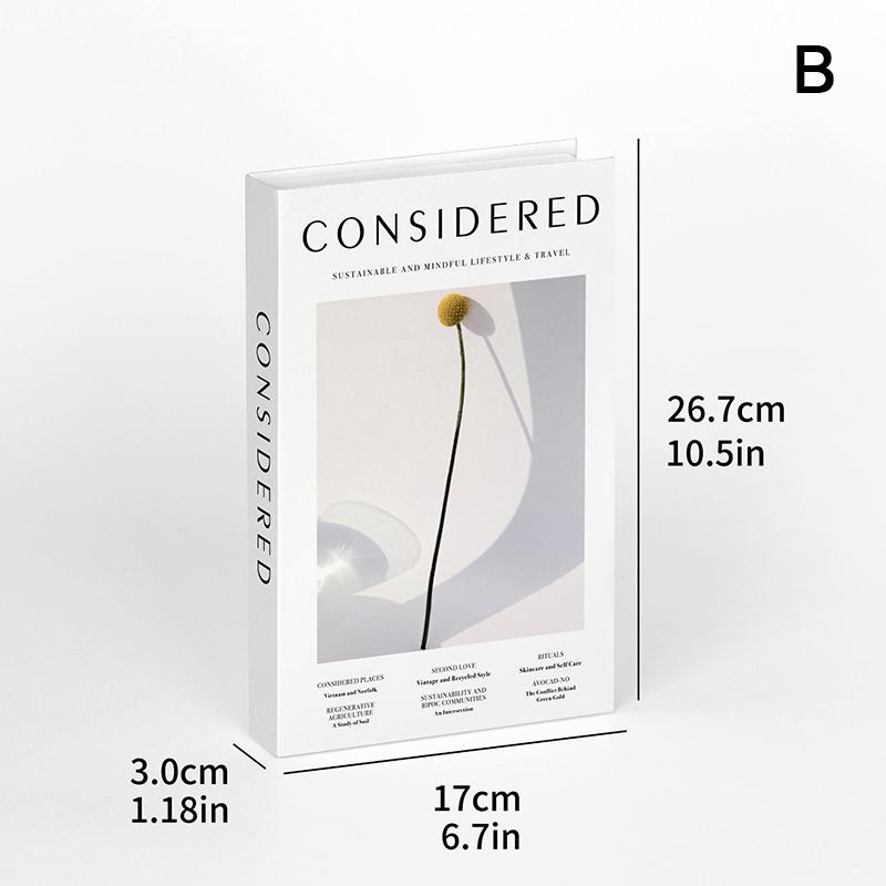 Fashion Fake Books Decoration Luxury Decorative Book Living Room Decor Simulation Book Home Decor Aesthetic Room Ornament