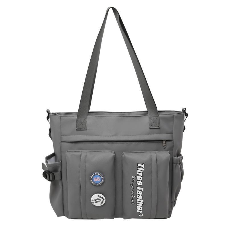 Messenger Bag mit mehreren Fächern für Herren und Damen, große Kapazität, Studenten-Klassentasche, Umhängetasche