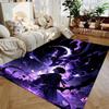 S-Solo L-Leveling Teppich 3D-gedruckter Anime-Teppich Weiche Flanell-Waschbar und rutschfest Heimdekoration Schlafzimmer Zimmerdekoration Geburtstagsgeschenke