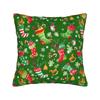 Festive Fun Christmas Pillowcases  Fashion Pillow Case For Living Room Chair Soft Pillow Cover