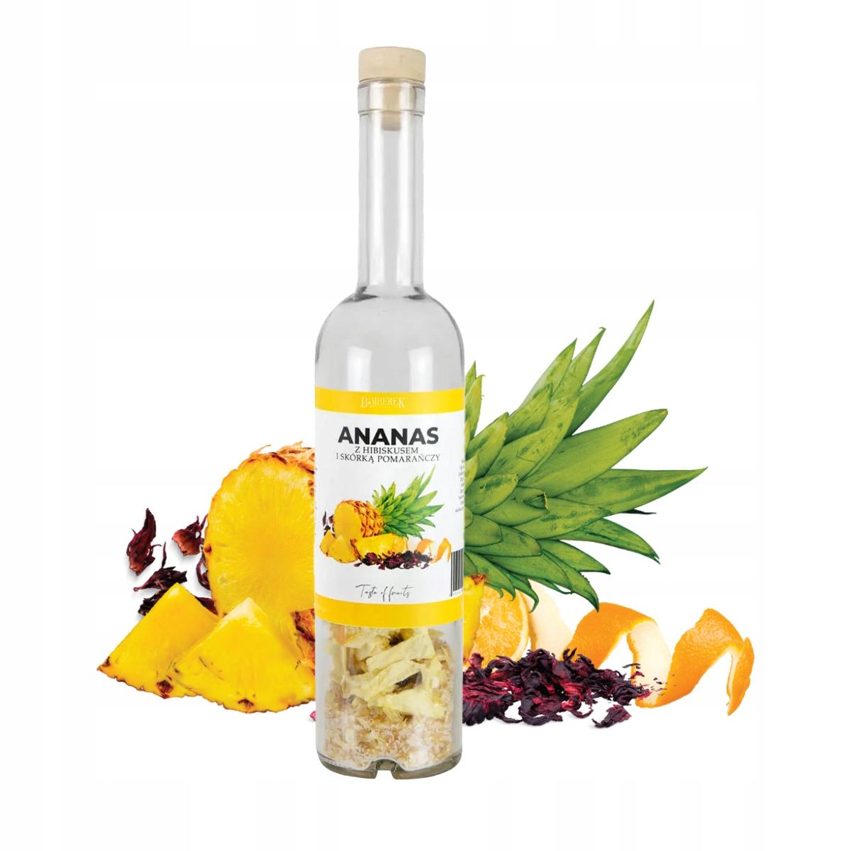 Fles 500ml Met Vruchten Eigen Likeur Ananas - Doe Het Zelf