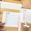Multi-Function Desk Calendar Organizers Creative Pencil Storage Box Desk Calendar Pen Holder  Home