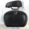 Bike Seats PU Waterproof Large Noseless Bicycle Saddle Shock-Absorbing Comfortable Soft Cushion for MTB Road Bike Widened