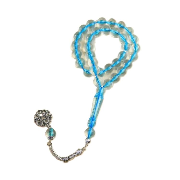 Islamic Worship Tasbih 33 Acrylic Beads Fade Resistant For Daily Prayers Spiritual Reflection And Faithful Observance