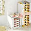 Plastic Instant Noodle Storage Box Sorting Underwear Storage Box Korea Ramen Storage Box  Home