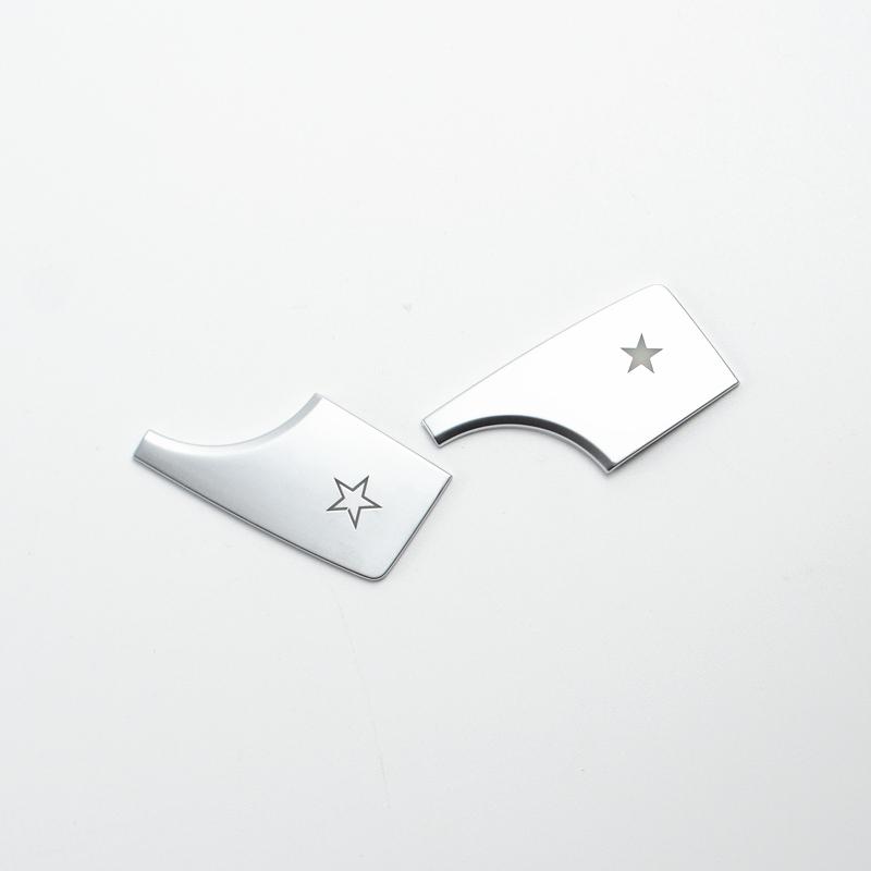 Car Accessories Console Multimedia ES Button Cover Trim Decoration For Mercedes Benz E Class W212 2010-2015 Interior Stickers