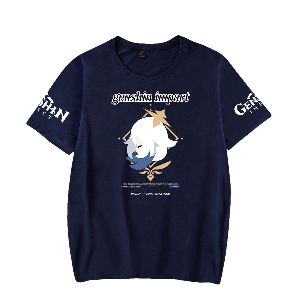 Genshin Impact T Shirt for Men Summer Clothing O Neck Anime Man T-shirt for Male Oversized New Men T-shirts Tops