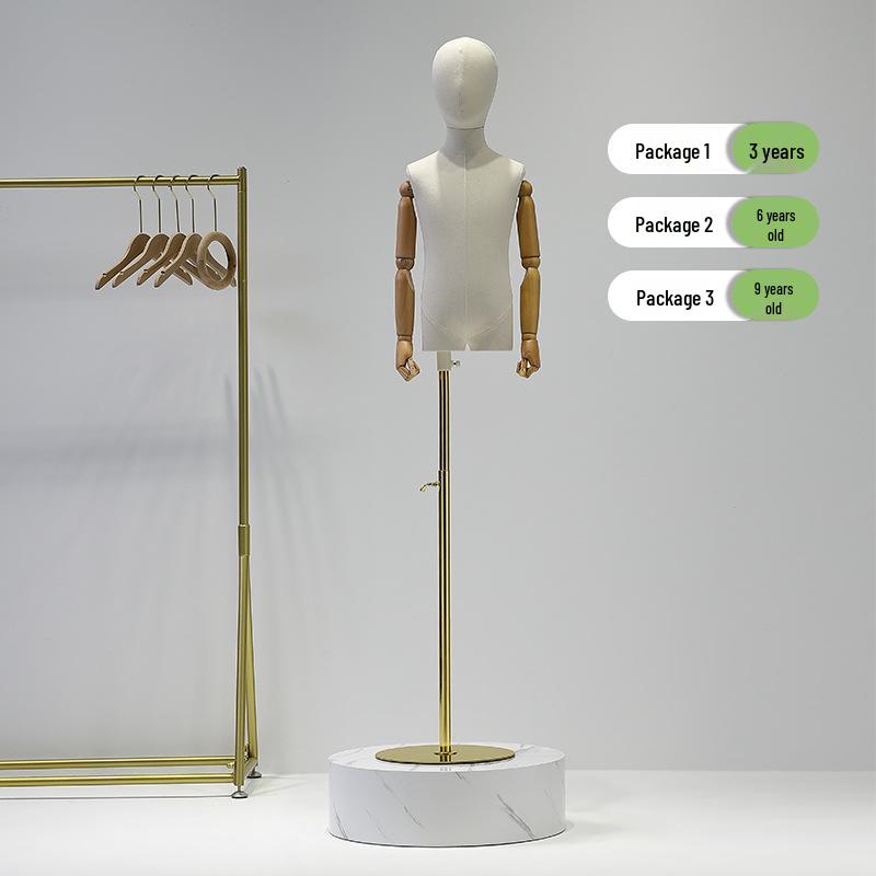 Mannechin Copii cu Picioare Despărțite: Stativ de Expunere Corp Întreg/Jumătate pentru Haine de Copii, Bărbați și Femei